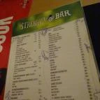 Strébeer - On/Off Pub Budapest - Étlap/itallap