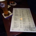 StreetPub Budapest - Étlap/itallap