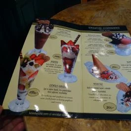 Múzeum Cukrászda, Szentendre - Étlap/itallap