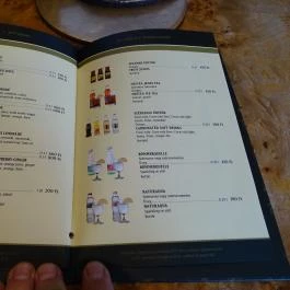 Múzeum Cukrászda, Szentendre - Étlap/itallap