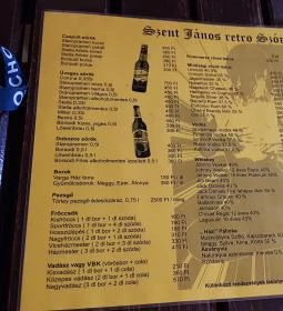 Szent János Retro Szórakozóhely