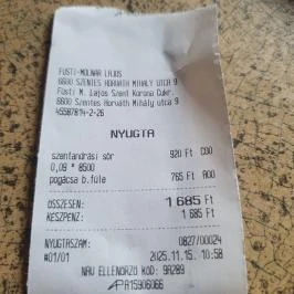 Szent Korona Cukrászda, Szentes - Egyéb