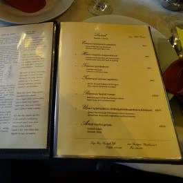 Szép Ilona Vendéglő, Budapest - Étlap/itallap