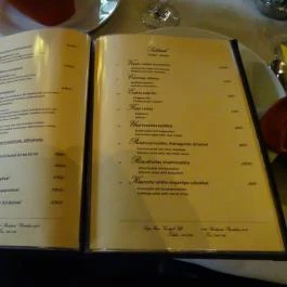 Szép Ilona Vendéglő, Budapest - Étlap/itallap