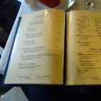 Szép Ilona Vendéglő Budapest - Étlap/itallap