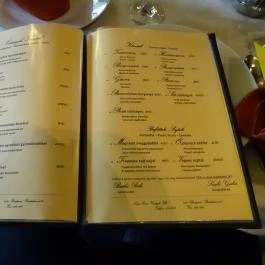 Szép Ilona Vendéglő, Budapest - Étlap/itallap