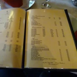 Szép Ilona Vendéglő, Budapest - Étlap/itallap