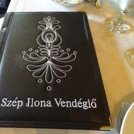 Szép Ilona Vendéglő, Budapest - Étlap/itallap