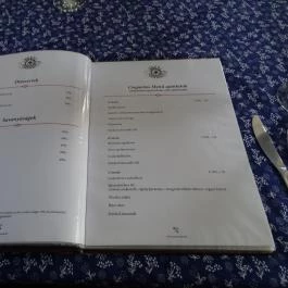 Szeri Csárda Ópusztaszer - Étlap/itallap