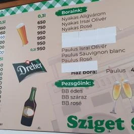 Sziget Büfé, Budapest - Egyéb