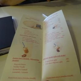 Szilágyi Cukrászda, Hajdúszoboszló - Étlap/itallap