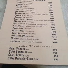 Szóda Bár, Debrecen - Egyéb