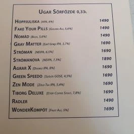 Szóda Bár, Debrecen - Egyéb