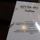 Szóda Bár Debrecen - Étlap/itallap