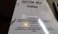 Szóda Bár Debrecen - Étlap/itallap