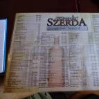 Szomjas Szerda Söröző Bisztró Miskolc - Étlap/itallap