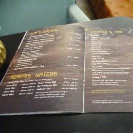 TA.SH.BA Gourmet Bar, Budapest - Étlap/itallap