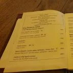 Tapassio Budapest - Étlap/itallap