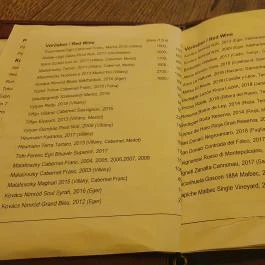 Tapassio, Budapest - Étlap/itallap