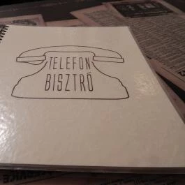 Telefon Bisztró, Budapest - Étlap/itallap