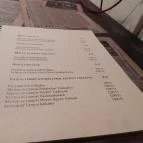 Telefon Bisztró Budapest - Étlap/itallap