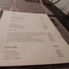 Telefon Bisztró Budapest - Étlap/itallap