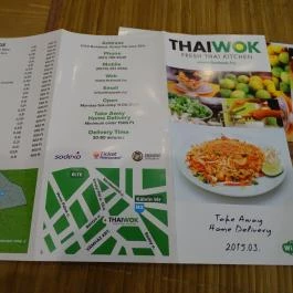 ThaiWok Friss Thai Konyha Budapest - Étlap/itallap