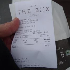 The Box Donut, Budapest - Egyéb