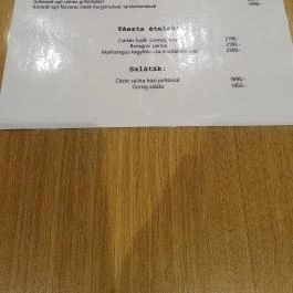 The Flat Bisztró Debrecen - Étlap/itallap