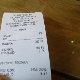 The Goat Herder - Espresso Bar, Budapest - Egyéb