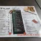 The Mayo Szeged - Étlap/itallap