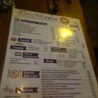 The Slang Pub Budapest - Étlap/itallap