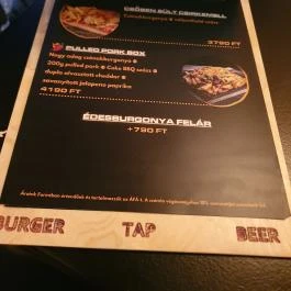 The Tap Burger & Beer, Budapest - Egyéb