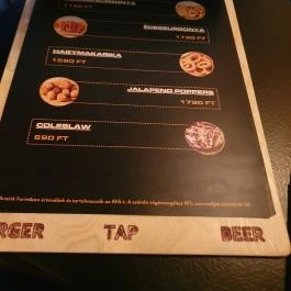 The Tap Burger & Beer, Budapest - Egyéb