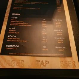 The Tap Burger & Beer, Budapest - Egyéb