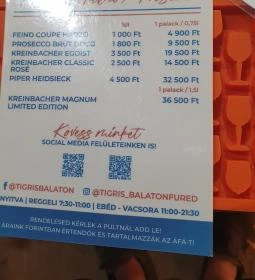 Tigris Reggeliző & Bisztró