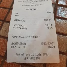 Tik-Tak presszó Komárom - Egyéb