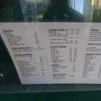 Tik-Tak Eszpresszó Budapest - Étlap/itallap