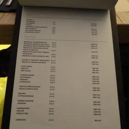 TioFelipe Étterem, Budapest - Étlap/itallap