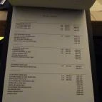 TioFelipe Étterem Budapest - Étlap/itallap