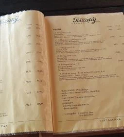 Tiszatáj Vendéglő 