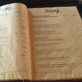 Tiszatáj Vendéglő Tiszaalpár - Egyéb