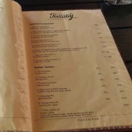 Tiszatáj Vendéglő Tiszaalpár - Egyéb