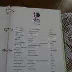 Tokaji Borbarátnők Borboltja Mád - Étlap/itallap