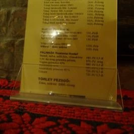 Tokaji Borozó, Budapest - Étlap/itallap