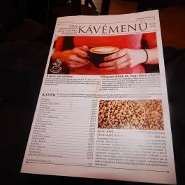 Tokaji Kávépörkölő Manufaktúra Tokaj - Étlap/itallap