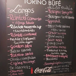 Torino Büfé, Balatonfenyves - Étlap/itallap