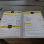 Törökméz Budapest - Étlap/itallap