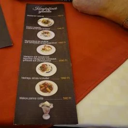 Toscana Étterem - Lurdy Ház Budapest - Étlap/itallap