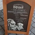 Trafó Café Esztergom - Étlap/itallap